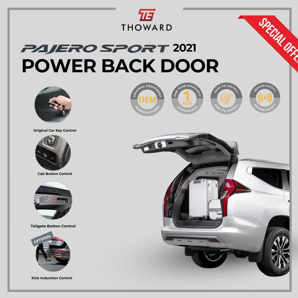 POWER BACK DOOR TAILGATE ELECTRIC PAJERO FACELIFT 2021 - BAGASI OTOMATIS - THOWARD