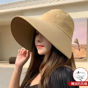 Topi Anti UV Topi Pantai Topi Gulung Water Proof Premium