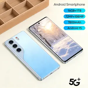 HP Terbaru camon 40 pro Gaming Phone 16GB+1TB Android14.0 4G/5G WFI Dual Card SIM-Kamera, Bluetooth-Layar,Smartphone-Screen,Handphone dengan Layar 7.5 inci Incell screen dan Kapasitas Baterai 8000mAh