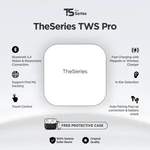 TheSeries Gen Pro Wireless Bluetooth Pods Air Earphone TWS Mini Earbuds Headphone With Pop Up Animation