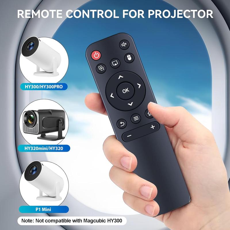【COD Điều Khiển Từ Xa Máy Chiếu Cho Máy Chiếu HY300 HY320 HY300 PRO Điều Khiển Cầm Tay Thông Dụng
