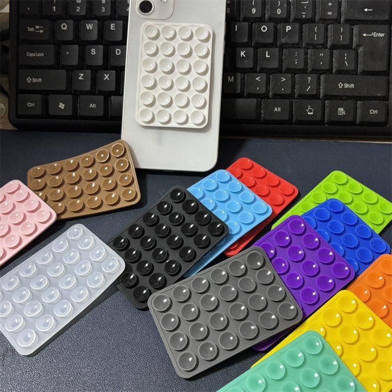 Đồ nhỏ tiện ích Ốp điện thoại giống của blogger Hàn Quốc trên Instagram, silicone hai mặt có cốc hút, giá đỡ selfie vlog