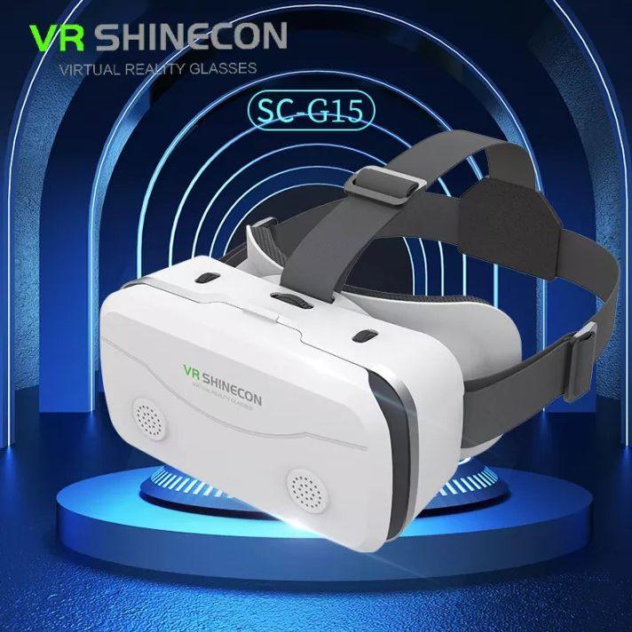 Shinecon VR Box IMAX Giant Screen Virtual Reality Glasses - SC-G15 - Black PREMIUM