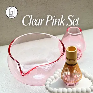 Brew House Set Matcha Kit Pemula - Mangkuk Teh Matcha/Pemegang/Chasen Pengaduk Matcha