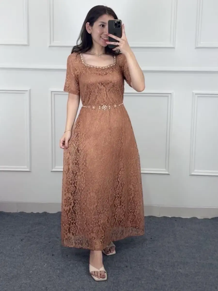 chinese dress ladies Plus Bethany Glitter Lace Jacket Dress