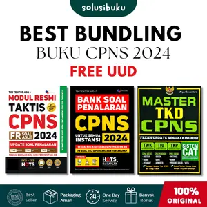 solusibuku - BUNDLING BUKU CPNS BEST SELLER (Taktis Cpns - Bank Soal Penalaran - Master TKD)