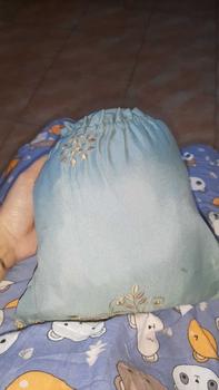 Product Review of MUSYAFFA - Mukena Dewasa Bordir Clara Premium Cantik Mewah Atasan Bawahan Bunga Katun Muslim Mukenah Mukena bordir from a**🦋 0