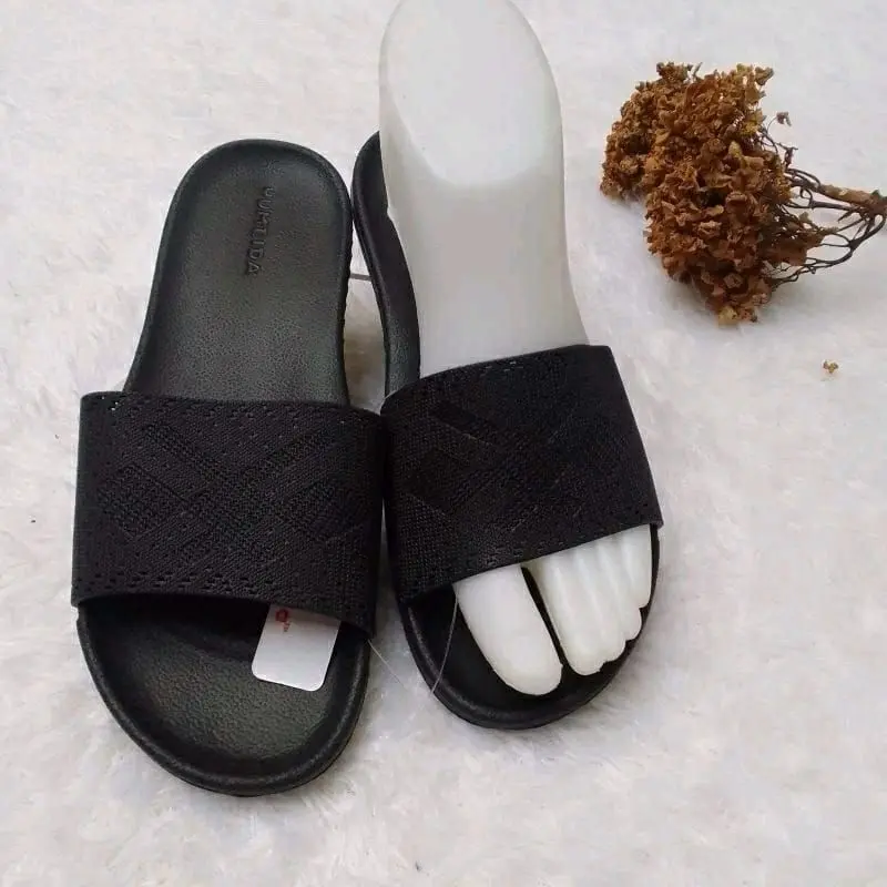 YUMEIDA 2312 - Sandal Selop Wanita/SANDAL YUMEIDA WANITA/SANDAL SELOP WANITA/SANDAL WANITA TERBARU Shoes Sendal Karet Cewek 1
