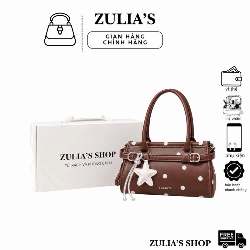 ( Deal Mở Bán Tặng Charm ) Túi Xách Nữ Zulia Đeo Vai Cầm Tay Dottie Bag Phong Cách Thời Trang