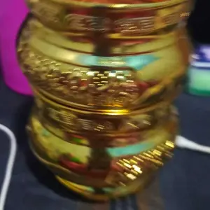 【Dikirim dlm 24jam】 3.5/5inch Hiolo Tempat Hio Emas Kuningan / Hio Dupa Kuningan / Hiolo Tempat Dupa Hio Emas ( zhou chai jing bou)