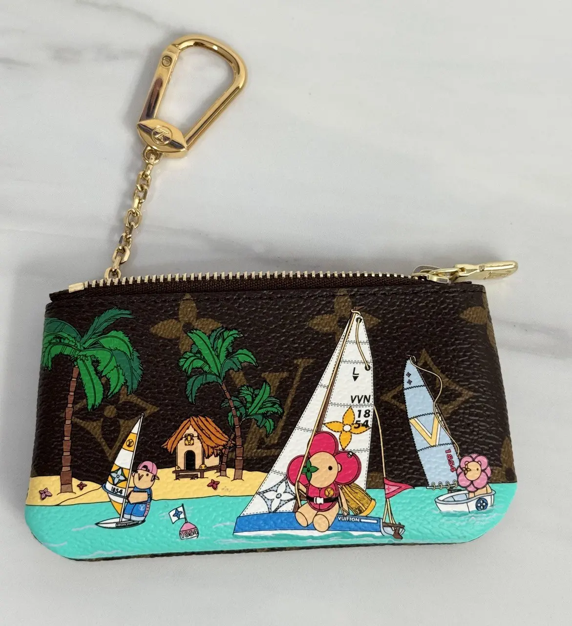 LOUIS VUITTON 2022 HOLIDAY COLLECTION VIVIENNE KEY POUCH