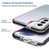 Gambar GENNEXT Case Hybrid TRANSPARAN CASING FOR SAMSUNG S24 S24PLUS S24ULTRA PLUS ULTRA - SAM S24, TR+BLACK dari GENNEXT OFFICIAL STORE Kota Administrasi Jakarta Pusat 5 Tokopedia