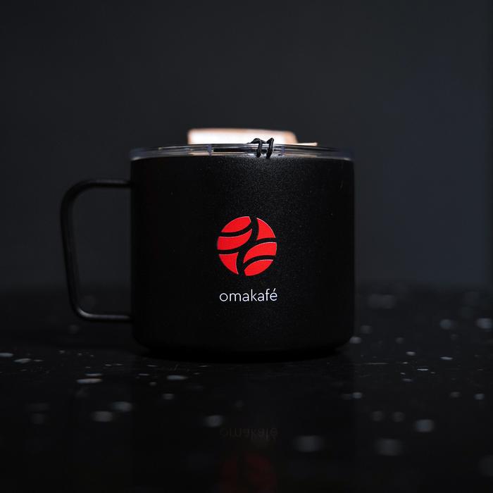Gambar MiiR Special Edition Omakafé Tumbler (Black) CAMP CUP - 8OZ | 236ML dari So So Good Coffee Company Kab. Tangerang Tokopedia