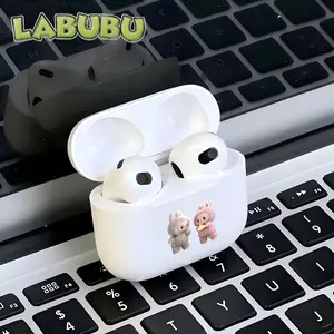 labubu Headset Bluetooth Kualitas Suara HiFi Asli Terhubung Ke Ponsel Apapun Jarak Transmisi 10m Baterai Ultra Panjang Cocok Untuk Penggunaan Sehari-hari Earbud Wireless TWS