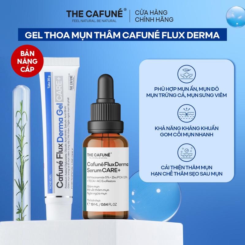 Gel Chấm Mụn Mờ Thâm The Cafuné 20g Không Chứa Paraben Kiểm Soát Lỗ Chân Lông Acne Treatments Skincare Chăm Sóc Da