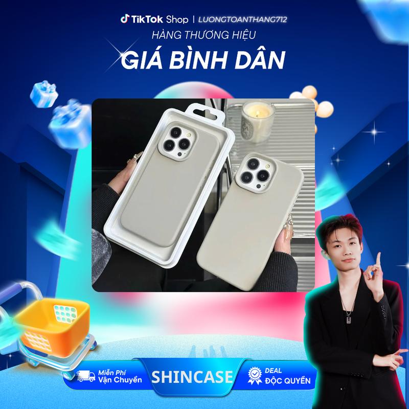 [Shin Case X Luongtoanthang712] Ốp Lưng iPhone Chống Bẩn Lót Nhung Chống Sốc Cao Cấp, Bảo Vệ Camera cho iP 6/6s/7/8/Plus/X/XS/XR/11/12/13/14/15/16/17Pro/Max/Mini