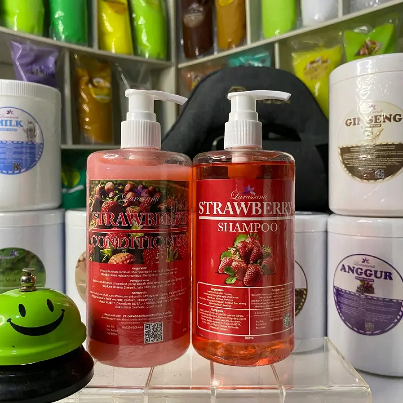 Paket conditioner dan shampo 500ml+500ml BPOM Perawatan Rambut salon profesional hair care 6
