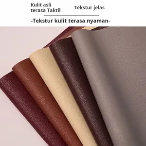 Lapisan kulit berperekat untuk tambalan perbaikan sofa, pelapis kulit, dan perbaikan kulit.