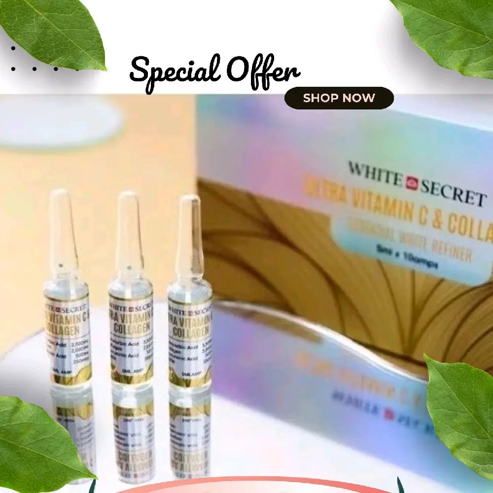 ECER WHITE SECRET Ultra Vitamin C dan Collagen Perawatan kulit