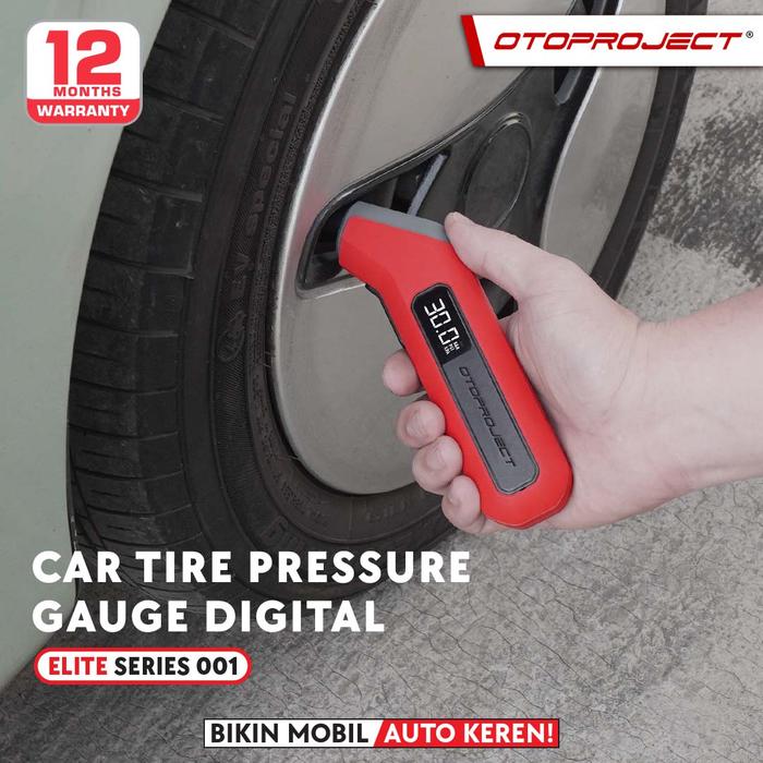 Gambar Otoproject - Car Tire Pressure Gauge Digital 001 | Alat ukur tekanan ban digital, Pengukur tekanan ban portable dari Otoproject Kab. Tangerang Tokopedia