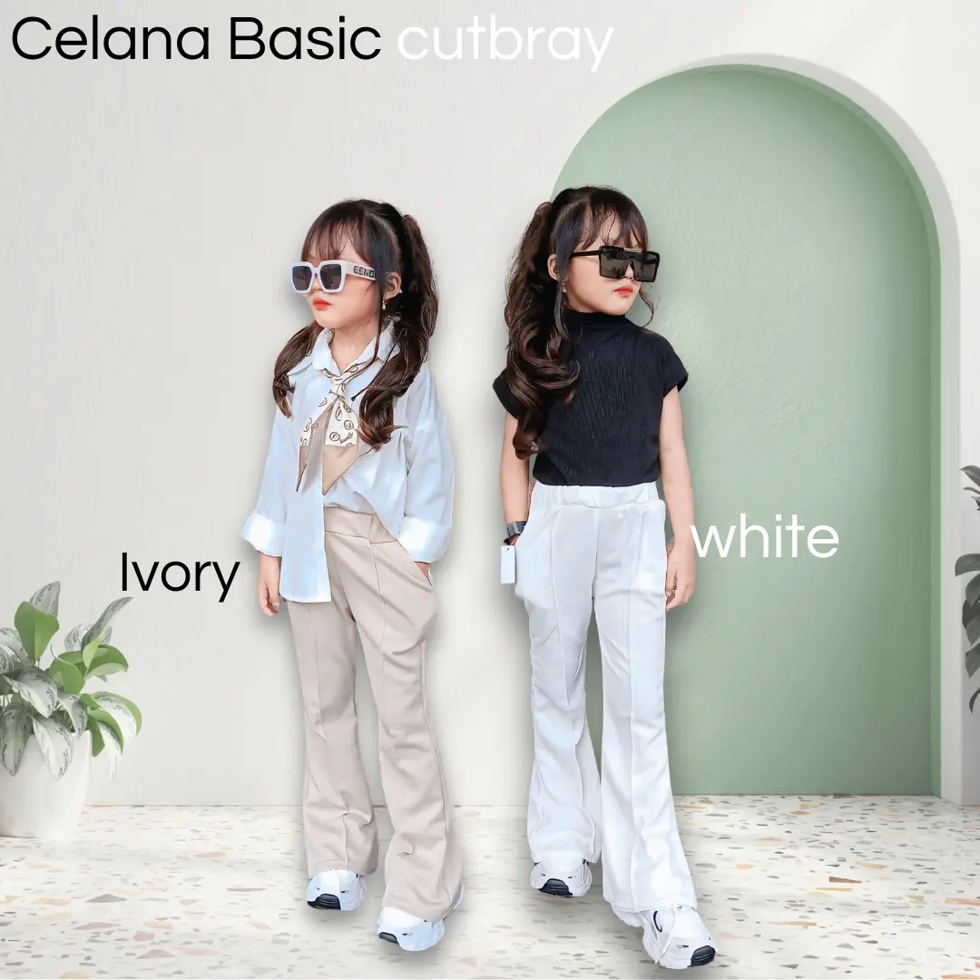 Celana anak perempuan Celana Cutbray Anak Perempuan / Cutbray Anak Cewek 2-12 Tahun