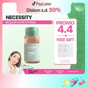 [BUY 1 GET FREE GIFT] Madame Gie Necessity Micellar Water - 300ml Pembersih Wajah Make Up Remover Cleansing Water for All Skin Type