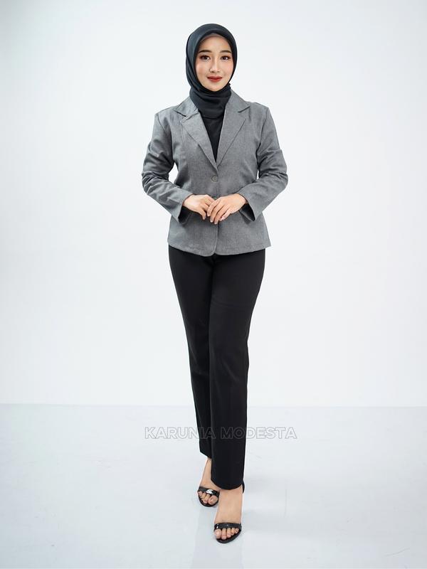 Blezer Kerja Wanita Blezer Wanita Formal Blazer Kantor Wanita Premium Atasan Jas Cewek Kantor Jumbo Premium Casual 1