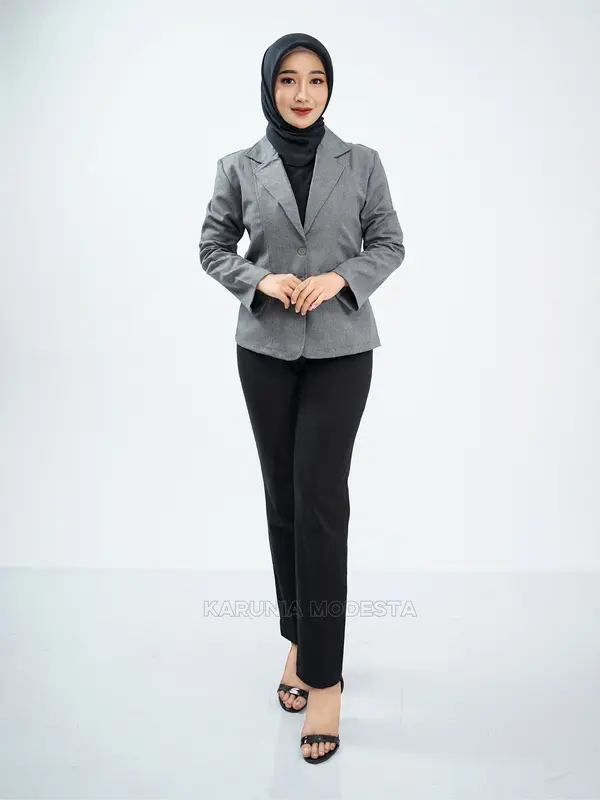 Blezer Kerja Wanita Blezer Wanita Formal Blazer Kantor Wanita Premium Atasan Jas Cewek Kantor Jumbo Premium Casual 0