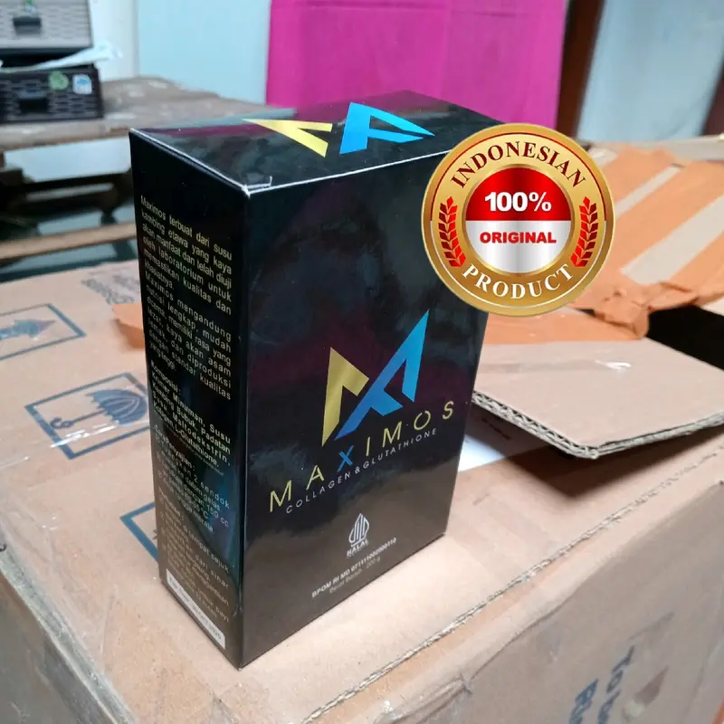 2 box Maximos Susu Kambing Etawa Plus Collagen Dairy Untuk Kesehatan Tubuh 200 gram Asli 100% Perawatan Kulit Dewasa 1