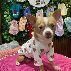 Cute Teddy Bear Shirt DA241 Baju anak bulu baju anjing baju kucing