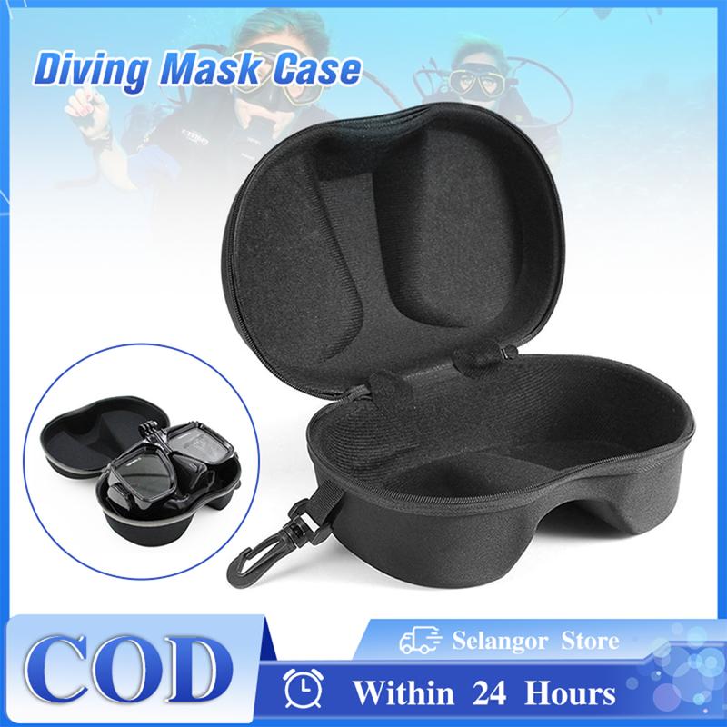 Diving Mask Case Portable Protective Goggle Case for Diving Mask ...