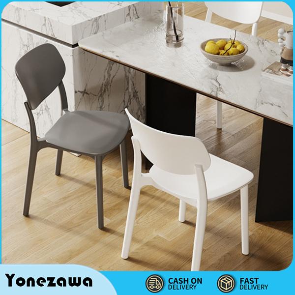 Ghế Nhựa Đúc Nguyên Khối Tựa Lưng Cao Cấp, Xếp Chồng, Phù Hợp Cafe, Văn Phòng, Nhà Hàng