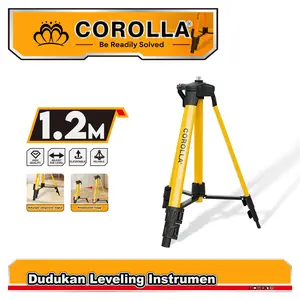 Corolla Tripod Laser Level Panjang 1,2/1,6 Meter Stand Holder