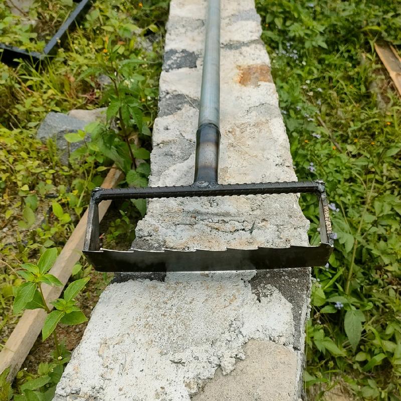 Cangkul Pembersih gulma  rumput liar atau Gulma   Baja selendang Gergaji Ori 2 in 1  Bisa Cangkul saja Atau 1 Paket gagang 6