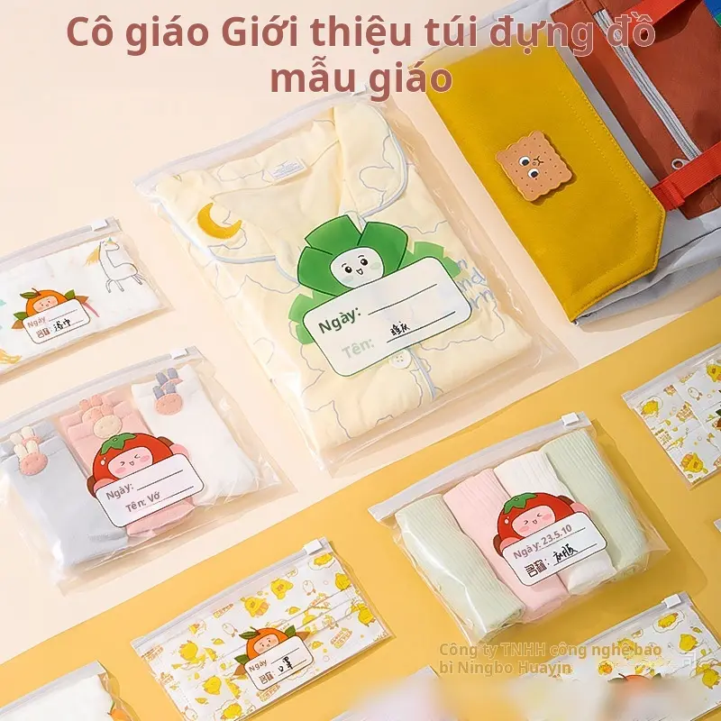 Túi Nhựa Bảo Quản, Đa Năng, Gia Dụng Cấp Thực Phẩm, Thích Hợp Cho Tủ Lạnh, Tủ Đông, Đặc Biệt, Tự Niêm Phong, Để Bảo Quản 1