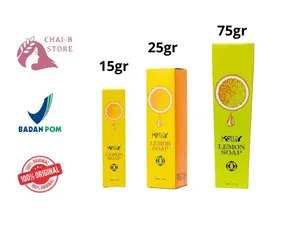 KELLY LEMON SOAP || SABUN CUCI MUKA 15 || 25 GR || 75 GR ORIGINAL100%