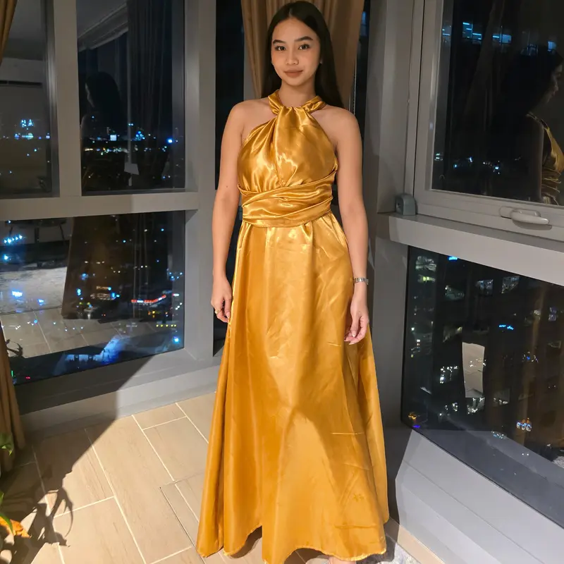 alemais brown dress Charley Midi blackfridaynomap Size:15½   32/33 finished with a self hm black dress