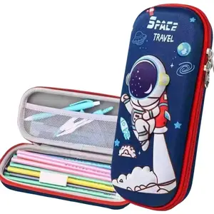 Tempat Pensil 3D Anak Kartun kuromi sanrio Stationery Kotak Pensil Alat Tulis Perlengkapan Sekolah tempat pensil