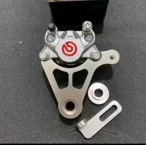 PAKET KALIPER BELAKANG YAMAHA VIXION NEW - MX KING - R15 V1 V2 V3 SET BREKET KOMPLIT PNP DISC STANDAR Motorcycle