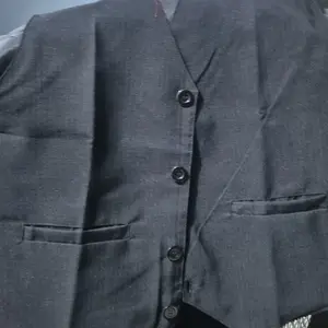 Rompi Vest Pria Dan Wanita - VEST dalaman BLAZER jas pria - FORMAL model PAS DI BADAN - DUA SAKU minimalis di depan - bahan RIPSTOP