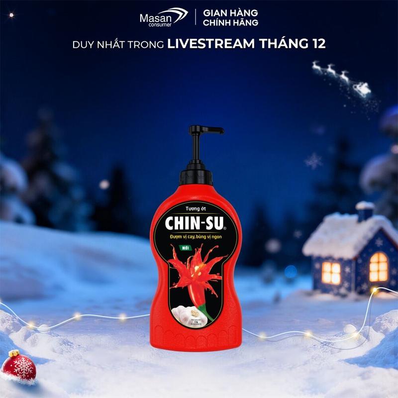  Tương ớt CHIN-SU x 5kg - Thương hiệu Chinsu 