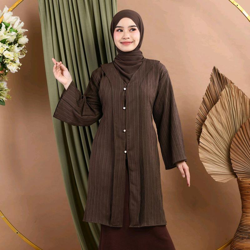 tunic // abaya // tunic kutu baru // mahogany 5