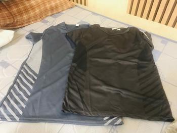 Product Review of Men's Dri-fit Shirt Fashion Quick-Dry Solid Color Ice Silk Mesh T Shirt Summer Cool Short Sleeve Casual Dri-Fit Basic Tops for Men from F**e P**l 0