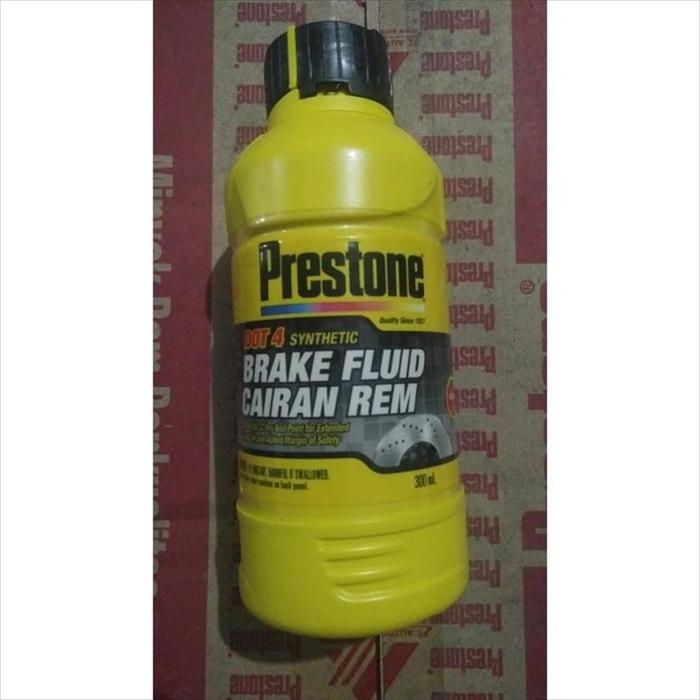 Gambar Minyak Cairan Rem Brake Fluid DOT 4 Prestone Merah Red 300 ml dari JayaRayaParts Kab. Tangerang Tokopedia