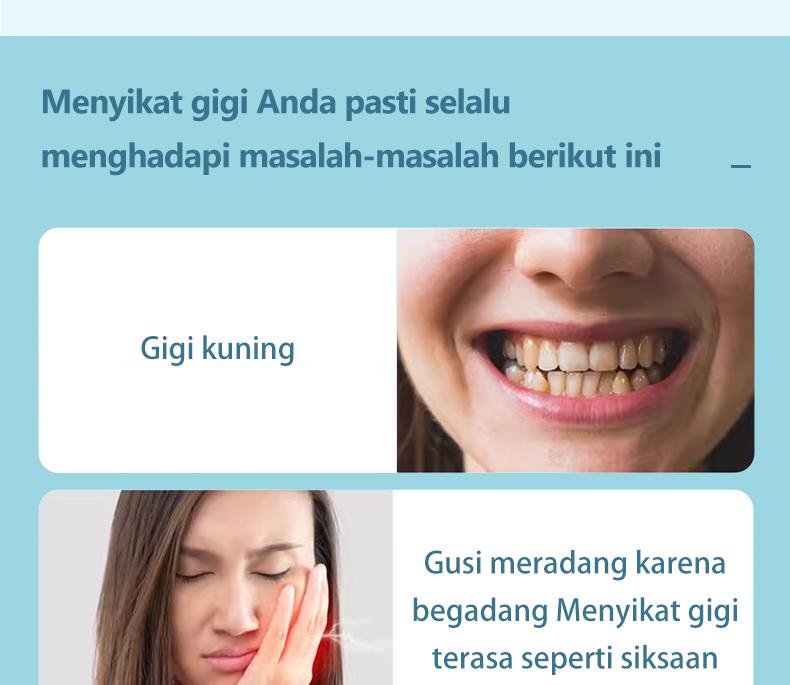 DDAILYLIFE Sikat Gigi Soft Sikat gigi perjalanan Perawatan ganda berbululembut