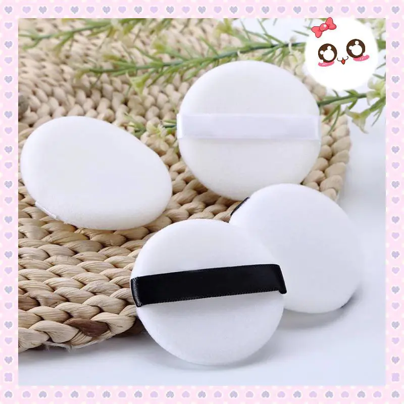 Puff Loose Powder Segitiga - Puff Pizza Spons Bedak Premium Puff Bulat Bedak Tabur Sponge - Tools by Hai Beauty Stuff 7