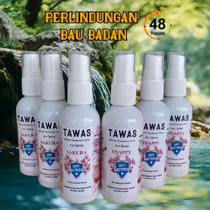 PAKET 6PCS TAWAS DEODORANT SPRAY AROMA JA