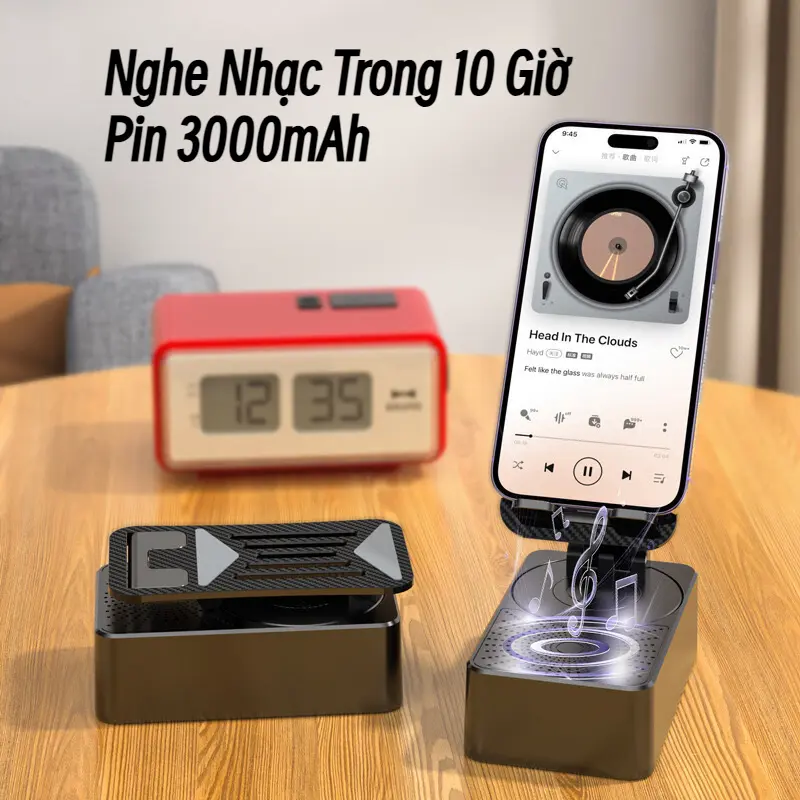 Loa Bluetooth K1, Đa Năng, Có Giá Chân Đế Và Bluetooth, Sạc Dự Phòng 4