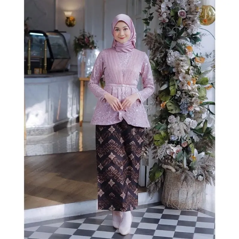 KEBAYA COUPLE KEMEJA BATIK AVENA SERIES | KEBAYA TERBARU KEBAYA WISUDA TERBARU BAJU LAMARAN 3
