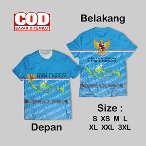 Kaos FullPrint Parody BULOG KAMUS Kartu Unik Keren | Kaos AOP Kartu Unik Terbaru Depan Belakang